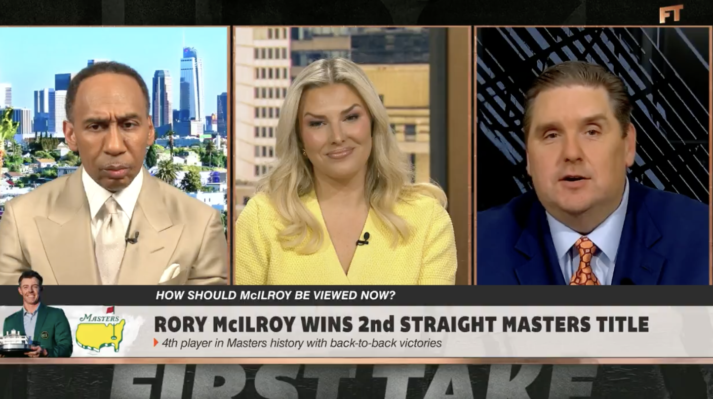 ESPN 'First Take' Masters segment goes horribly wrong