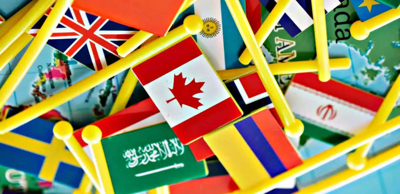 canada israel palestine india pakistan flag