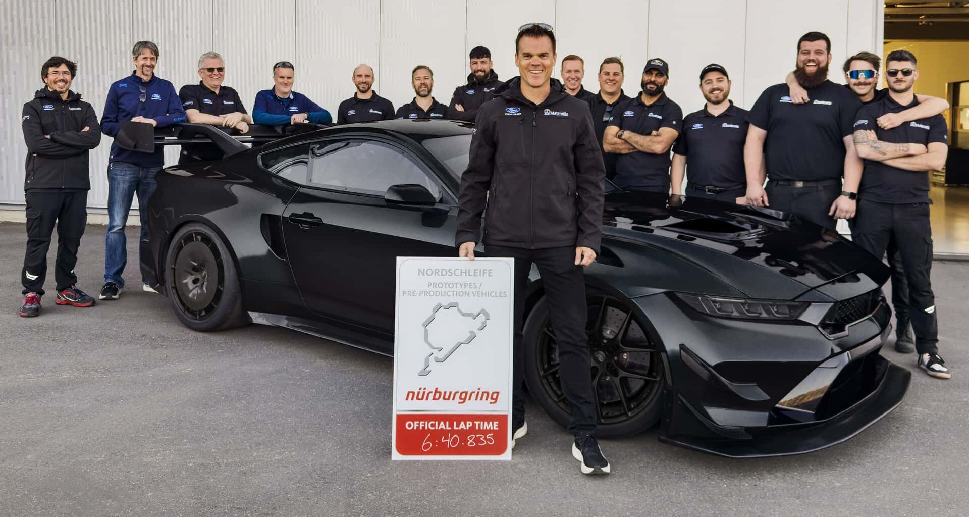 Ford Mustang GTD Is The Fastest American Car At The Nürburgring With 6:40 Lap