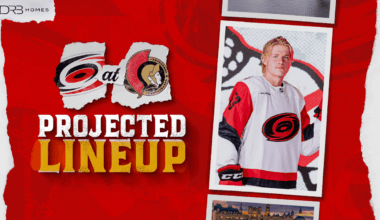 Projected Lineup: April 5 at Ottawa