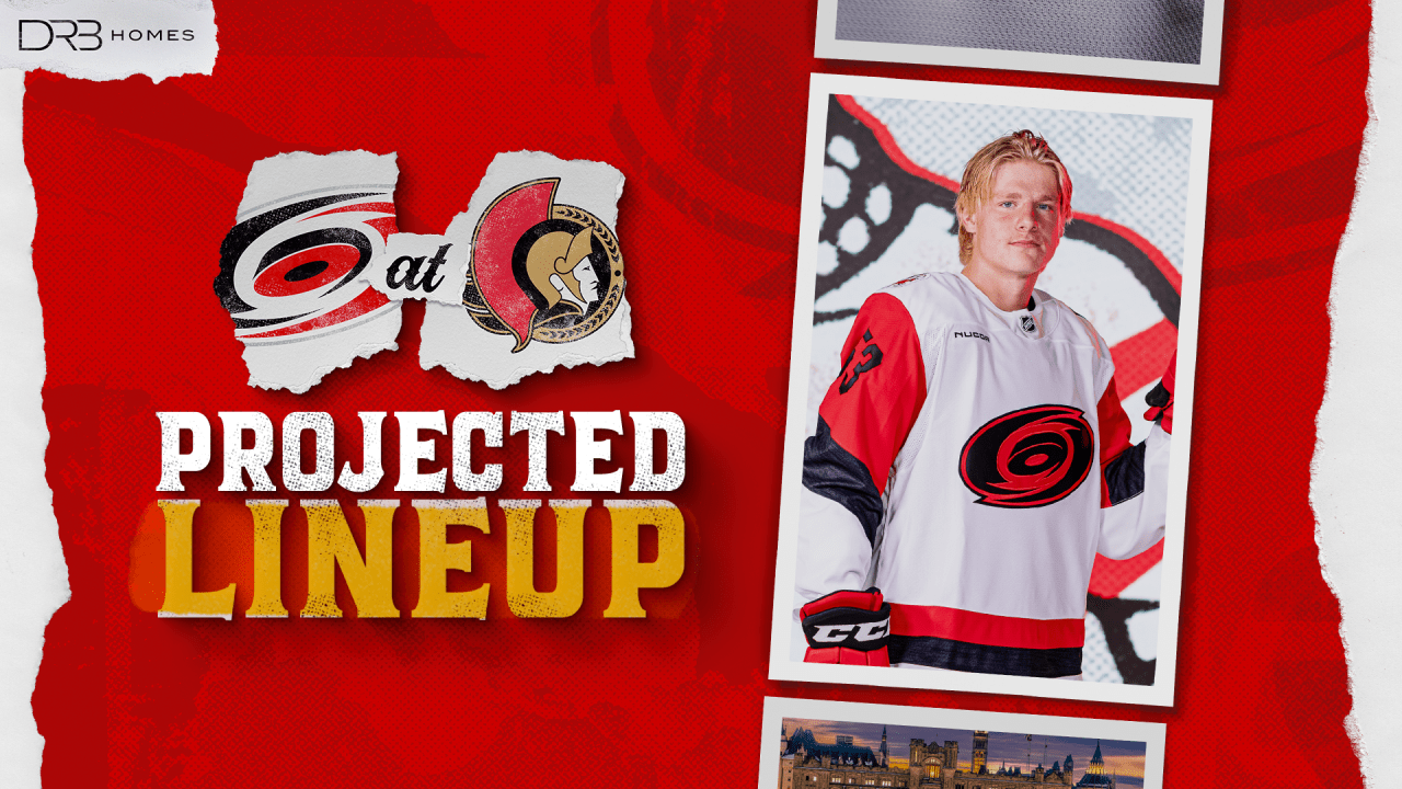 Projected Lineup: April 5 at Ottawa