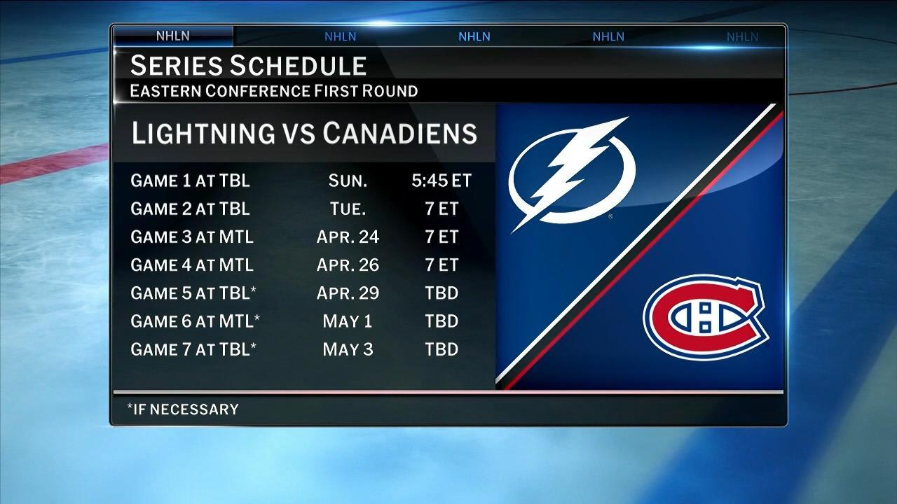 Eastern Conference Playoff: Lightning/Canadiens | NHL.com