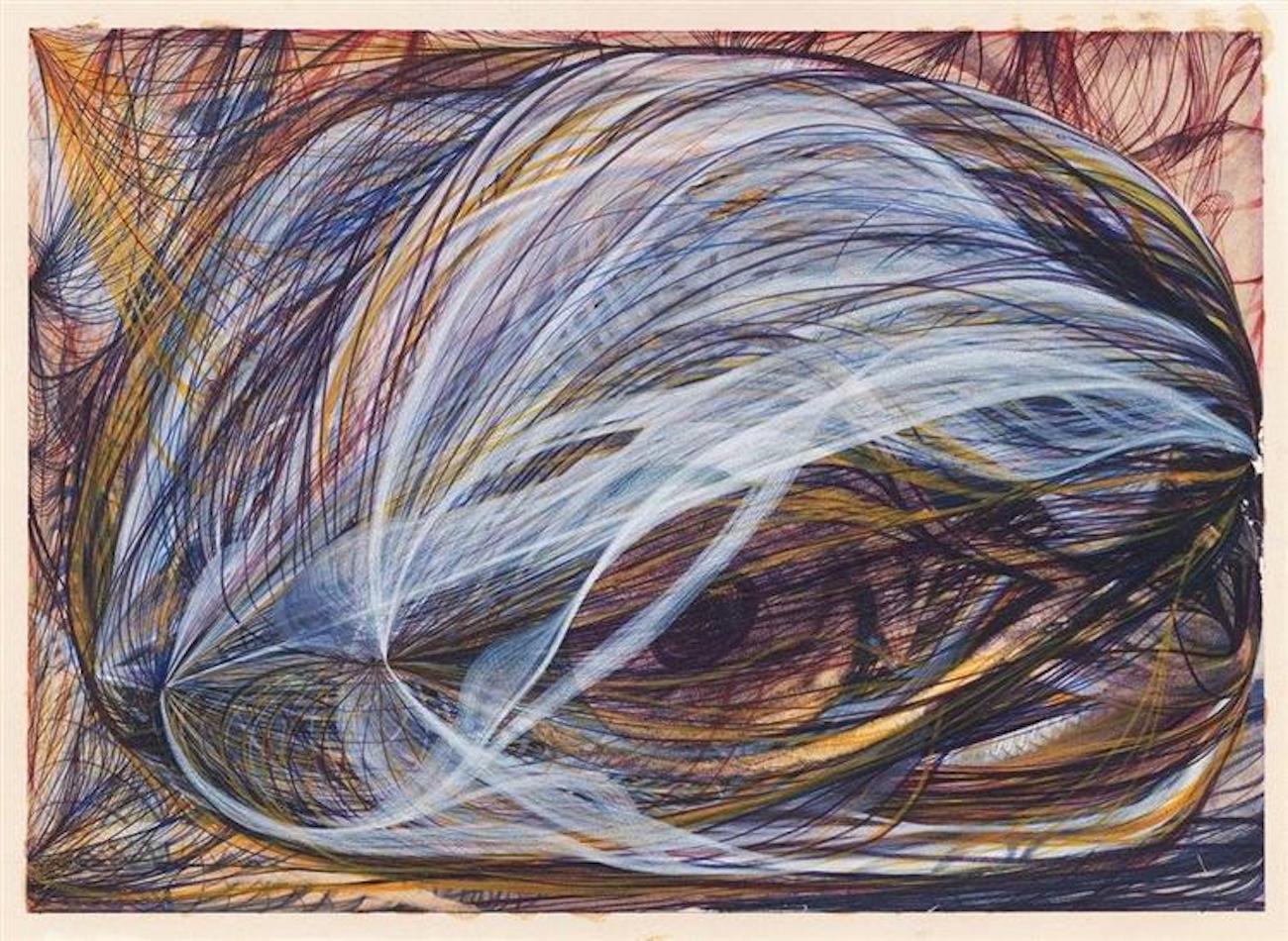 Georgiana Houghton Abstract Painting