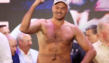 Fury vs. Makhmudov weigh ins video, LIVE results from London