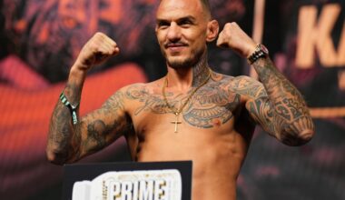 UFC Vegas 115 early weigh ins video results, live updates