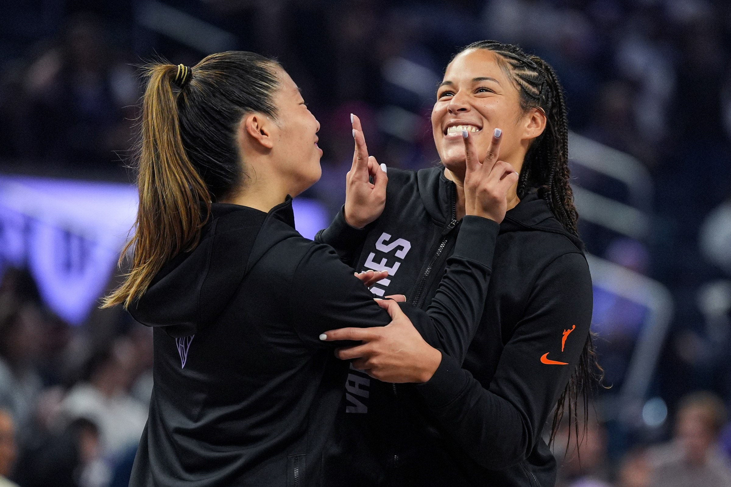 Kaitlyn Chen and Veronica Burton.