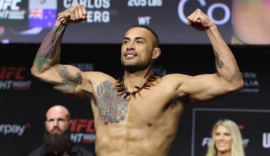 UFC 327 weigh-in results: Jiri Prochazka, Carlos Ulberg set for title clash; 1 fighter misses weight