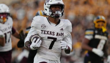 NFL mock draft 2026: Cleveland Browns select KC Concepcion, WR, TAMU