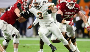 NFL mock draft 2026: Dallas Cowboys select Akheem Mesidor, EDGE, Miami