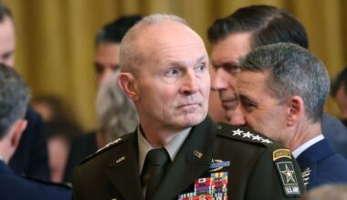 Hegseth tells US Army chief of staff Randy George to step down immediately