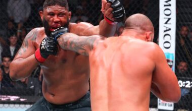 Curtis Blaydes’ injuries revealed after potential Fight of the Year against Josh Hokit at UFC 327