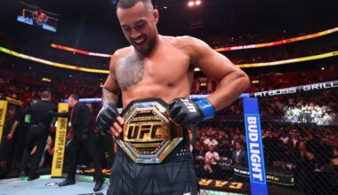 Dana White comments on possible interim title after Carlos Ulberg’s injury