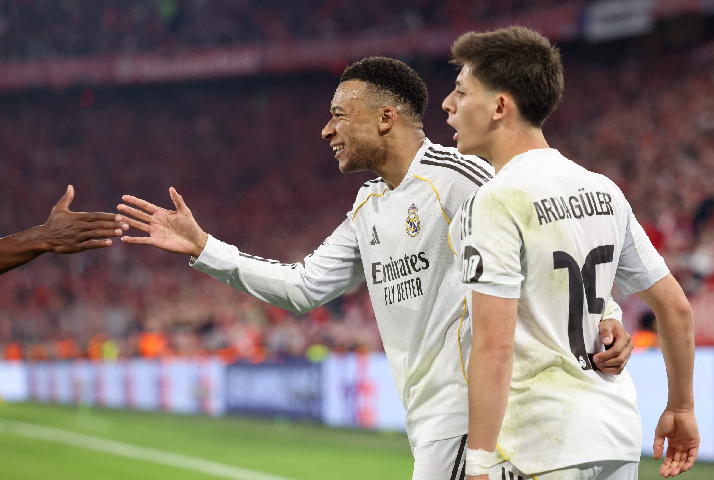 TOPSHOT-FBL-EUR-C1-BAYERN MUNICH-REAL MADRID