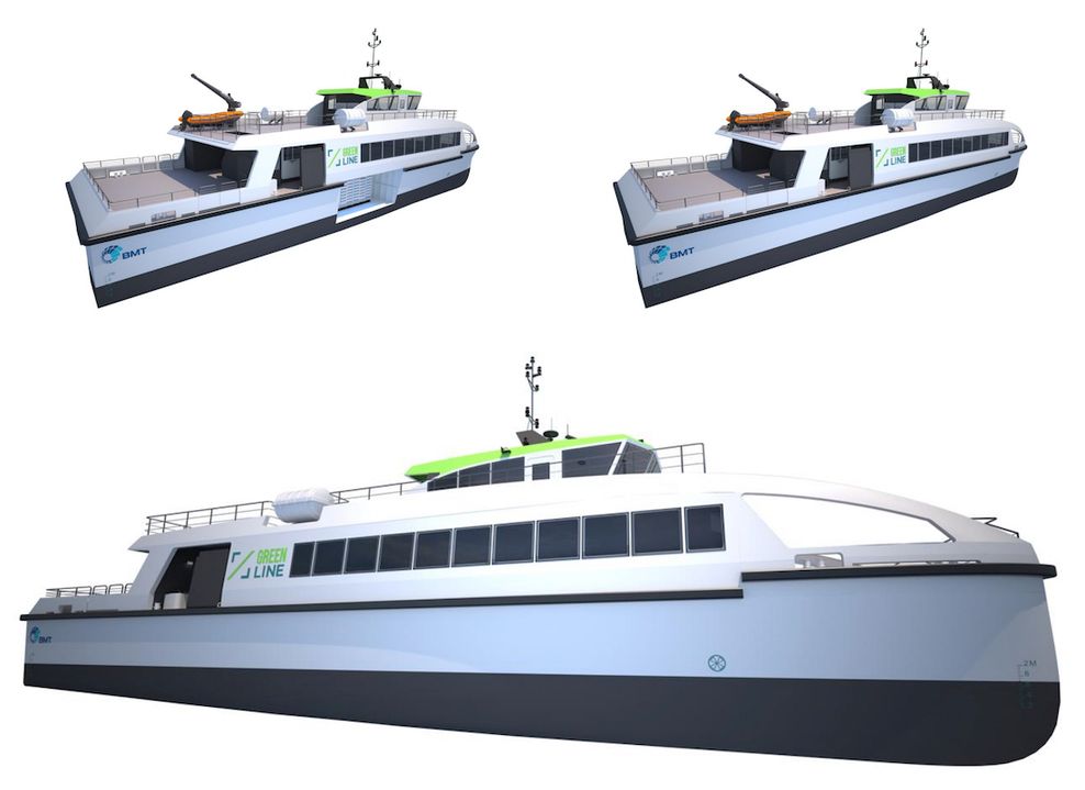 greenline ferries battery bmt