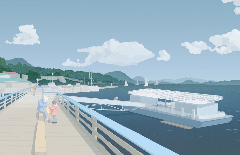 greenline ferries charge barge dock gibsons