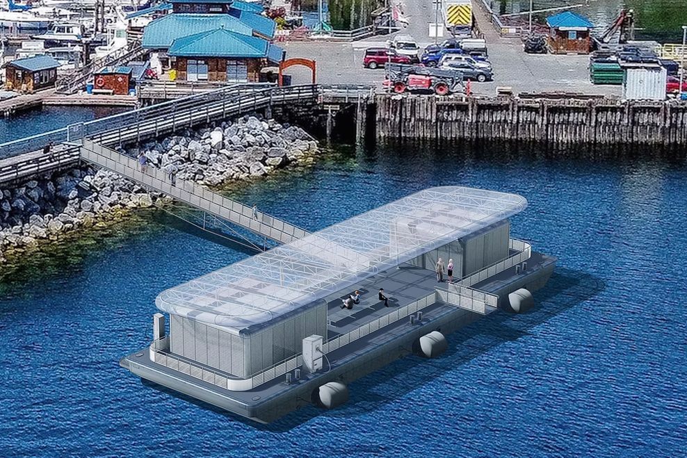greenline ferries charge barge dock gibsons