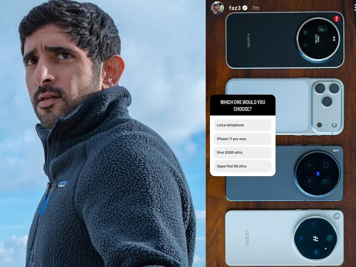 Sheikh Hamdan settles the best camera phone debate 2026