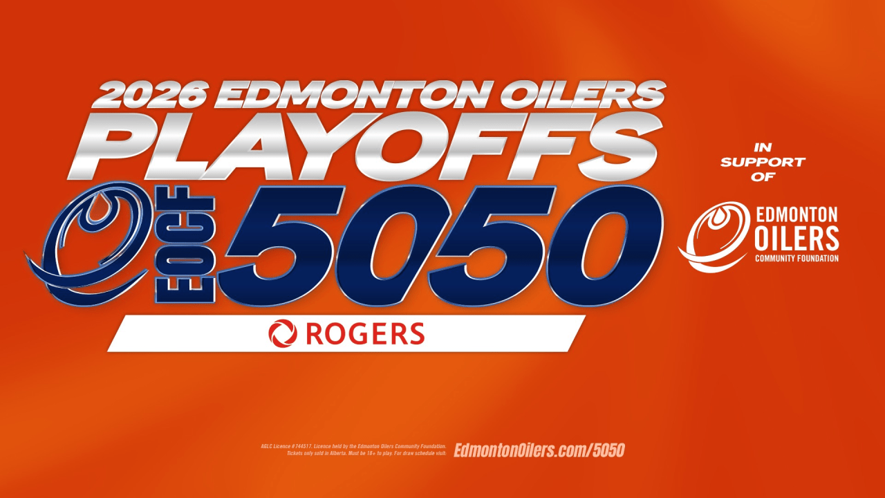 COMMUNITY: Oilers Playoffs 50/50 returns in support of EOCF