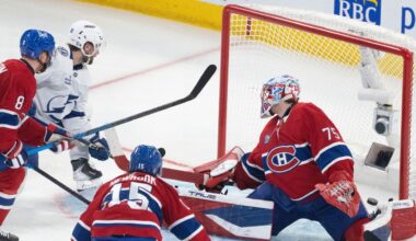 'We're battling': Canadiens fall short in Game 4 as coin-flip series continues