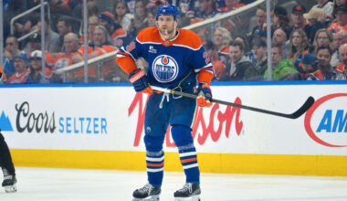 Draisaitl may not be ready by start of playoffs for Oilers