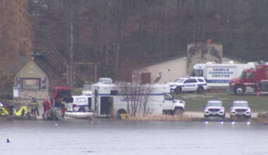 First responders are shown during a rescue operation at Brampton's Heart lake Conservation Park on April 12, 2026. CITYNEWS