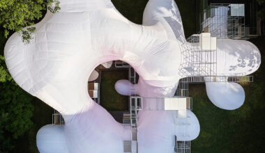 Snøhetta creates cloud-like Milan installation for USM