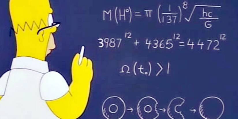 Homer discovers Higgs boson in The Simpsons