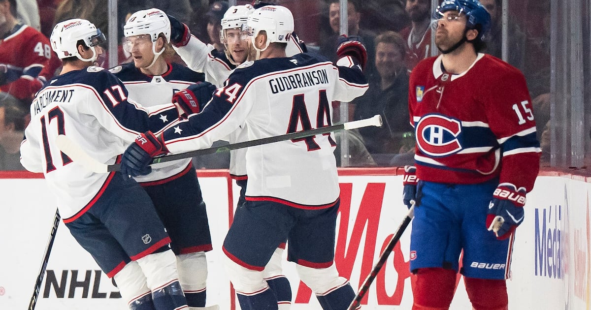Blue Jackets 5, Canadiens 2 – TSN