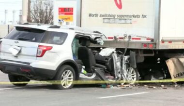 One dead and one critically injured after SUV crashes into truck in Brampton – CP24