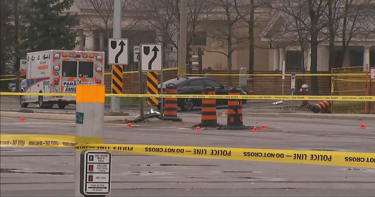 Man dies after being struck by two vehicles in Mississauga – CP24