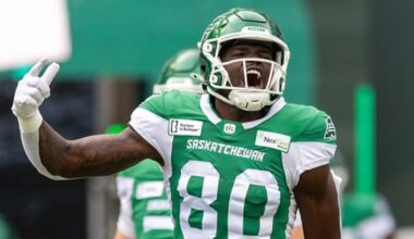 Roughriders release Ajou after CFL suspends wide receiver – TSN