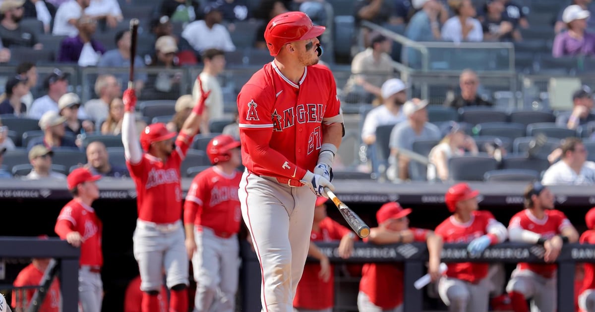 Mike Trout makes MLB history with fifth HR in four days at Yankee Stadium – TSN