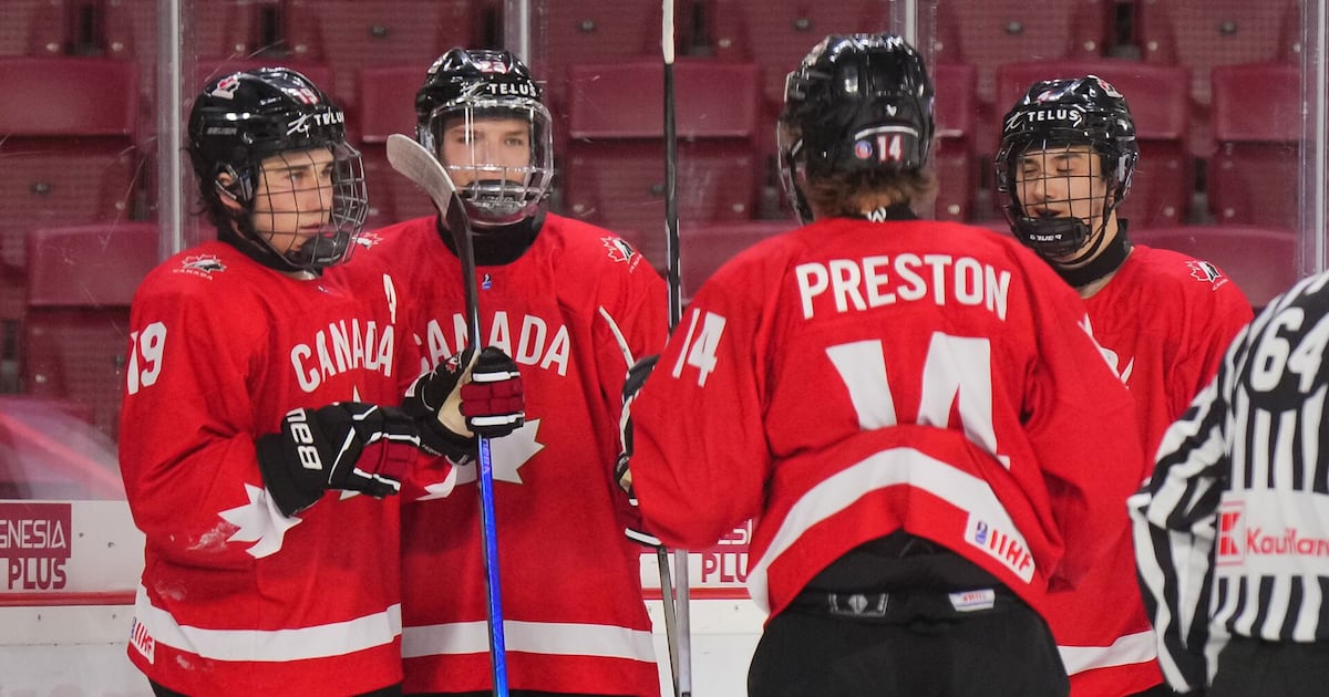 Canada rebounds from early adversity with convincing win over Latvia – TSN
