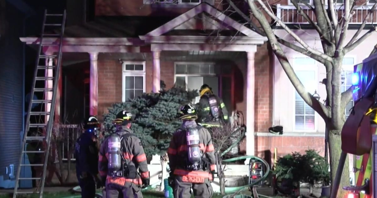 Brampton house fire leaves two people in hospital – CP24