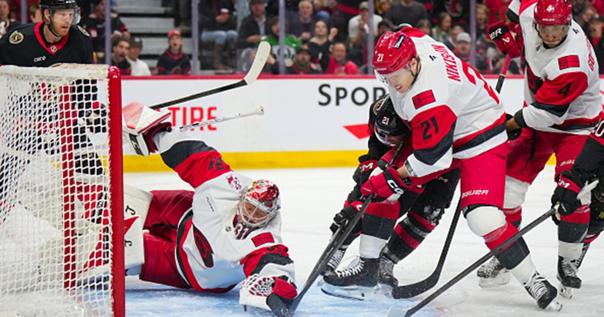 Andersen and Stankoven 'too much for Ottawa to handle' as Hurricanes complete sweep – TSN