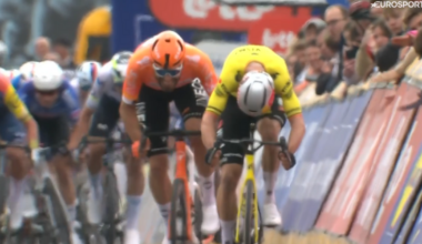 Filippo Ganna sympathises with Van Aert after fresh heartbreak: “Wout was outstanding”