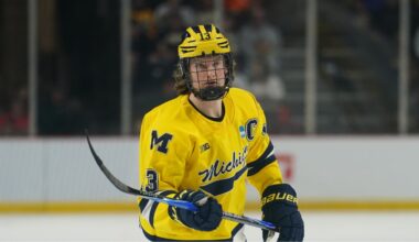 T.J. Hughes, Max Plante, Eric Pohlkamp named finalists for Hobey Baker Award