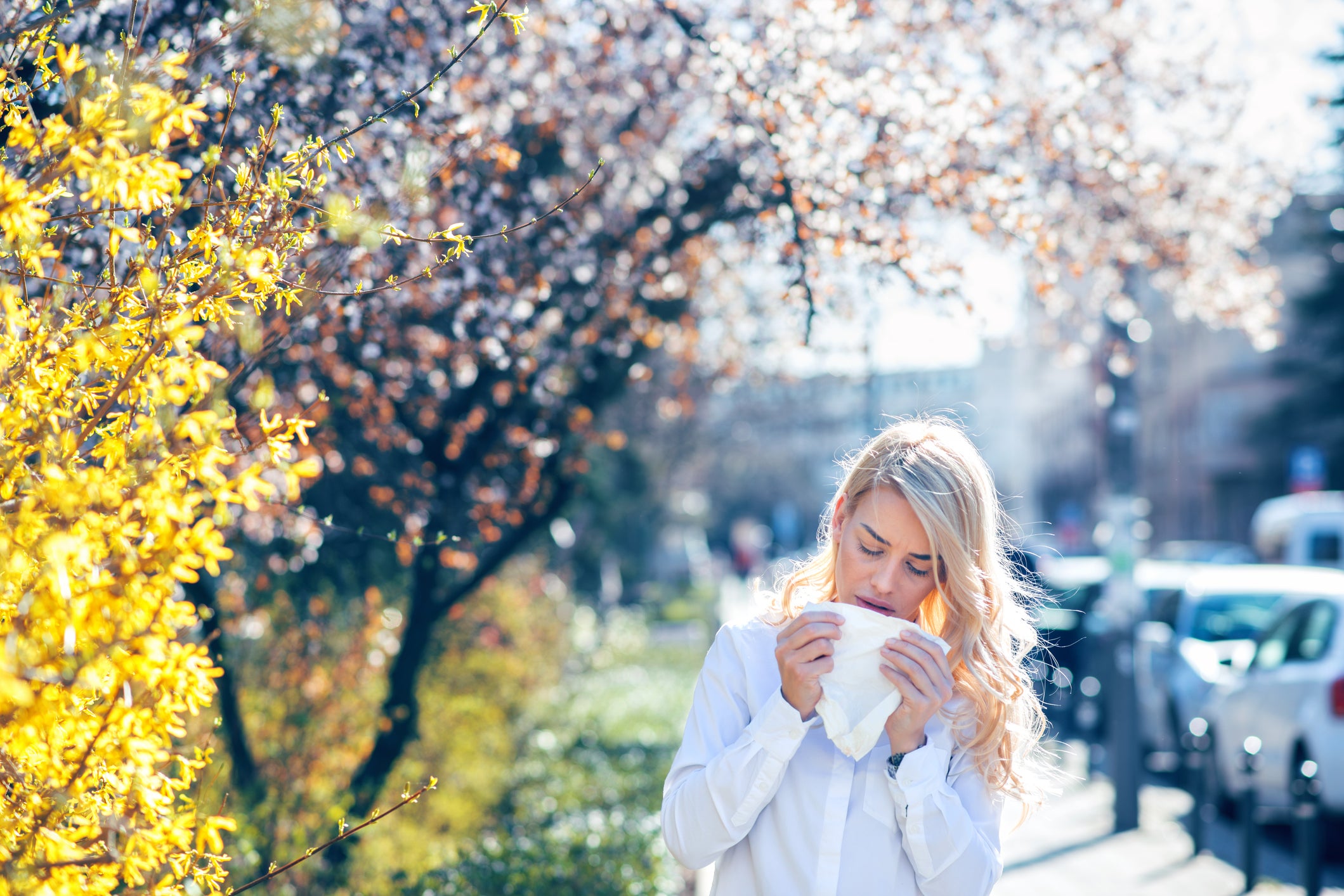 In demand: 45 per cent of pharmacies have had queries about hay fever jabs