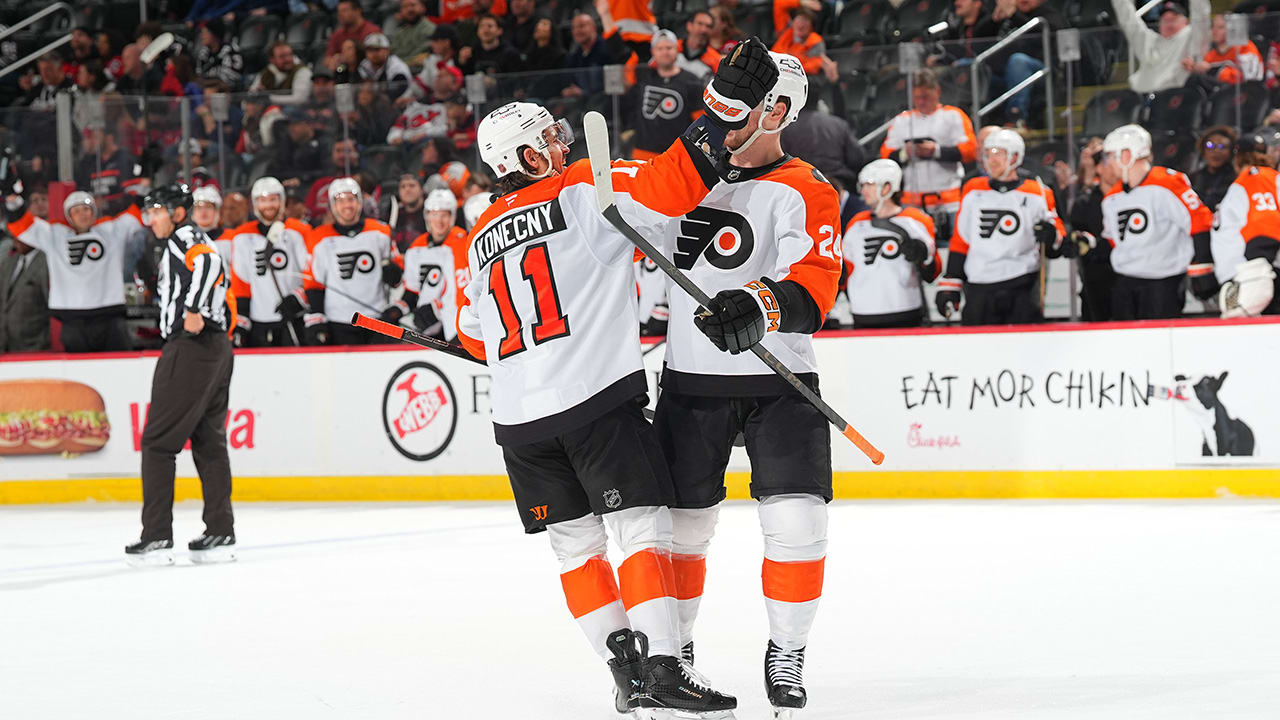 Nick Seeler with a Goal vs. New Jersey Devils