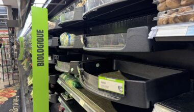 Metro grocery chain employees on strike amid fruit, vegetable shortage in Quebec