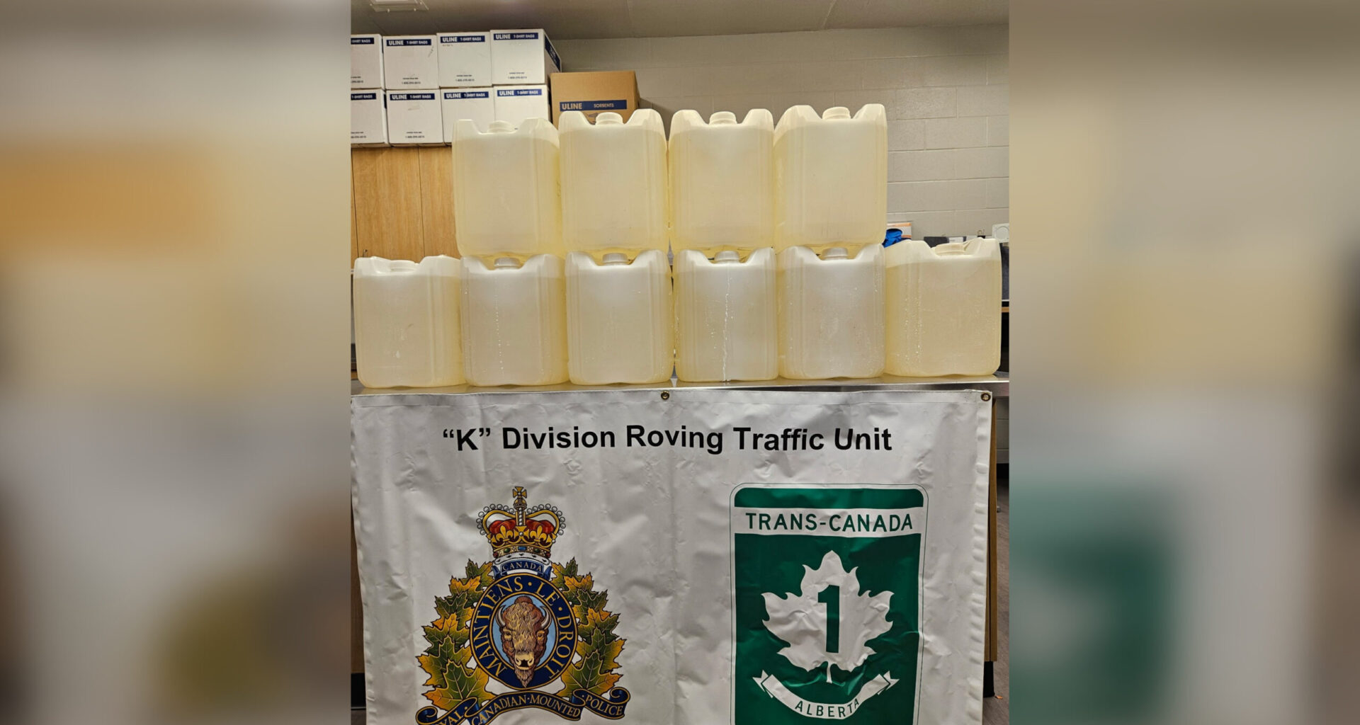 Traffic stop east of Calgary leads to large 'date rape' drug seizure