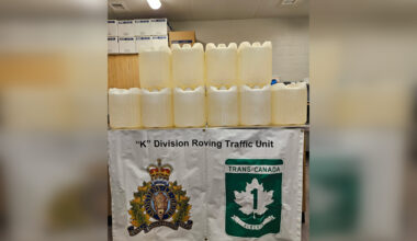 Traffic stop east of Calgary leads to large 'date rape' drug seizure
