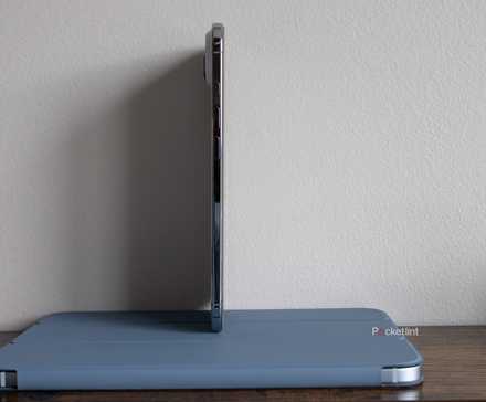 the iPhone Air from the side