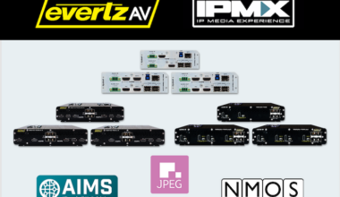 Evertz Showcases IPMX-Certified NUCLEUS and MMA Platforms