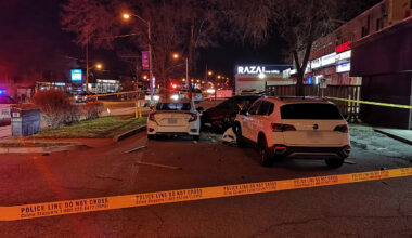 Man critically injured in 3 vehicle crash in Etobicoke
