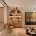 Islington House  / Architecture for London + Hamish Vincent Design - Interior Photography, Living Room, Wood, Lighting, Chair