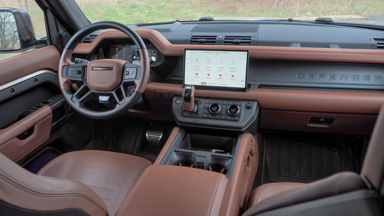 Land Rover Defender Octa dashboard
