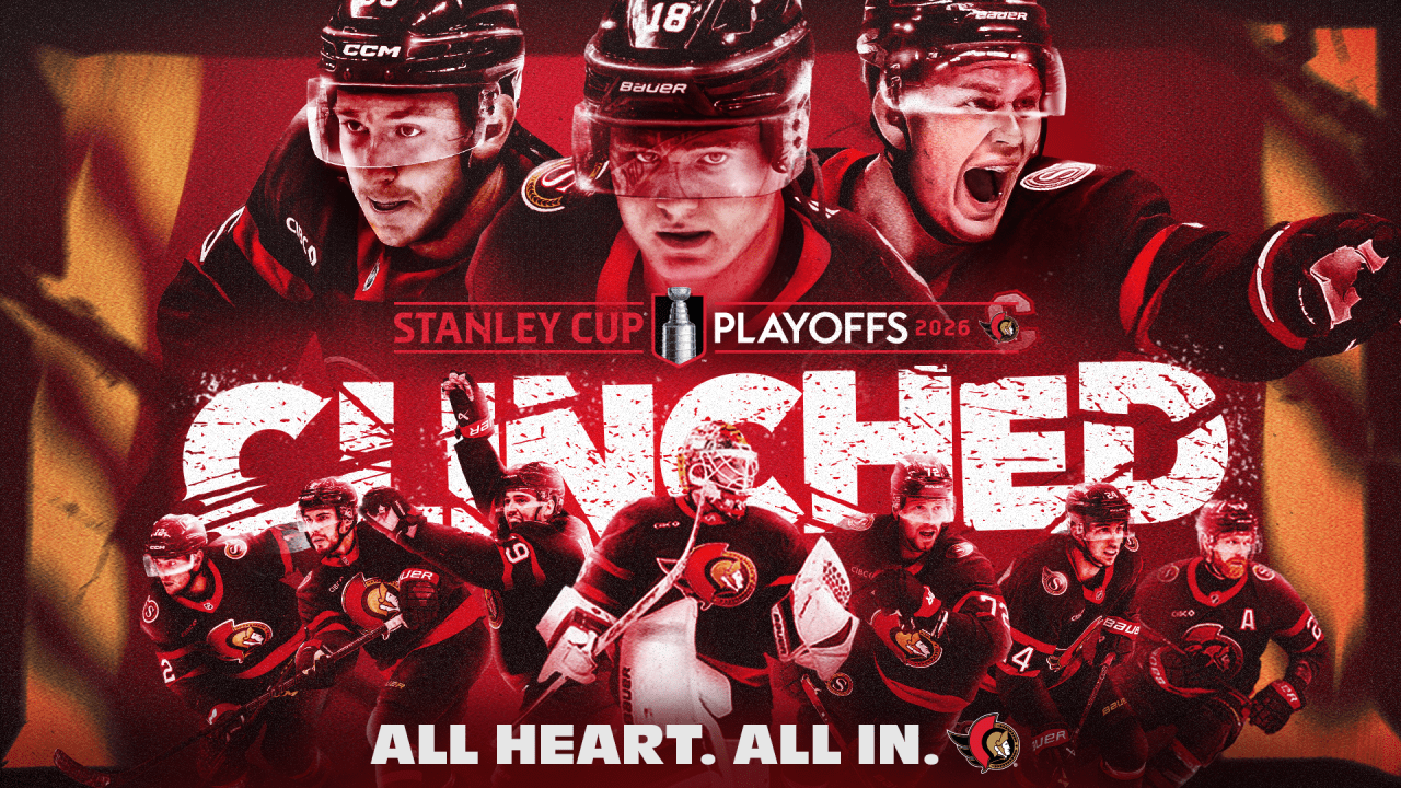 Sens clinch a playoff spot; tickets on sale soon
