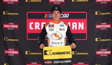 Jake Garcia earns pole position