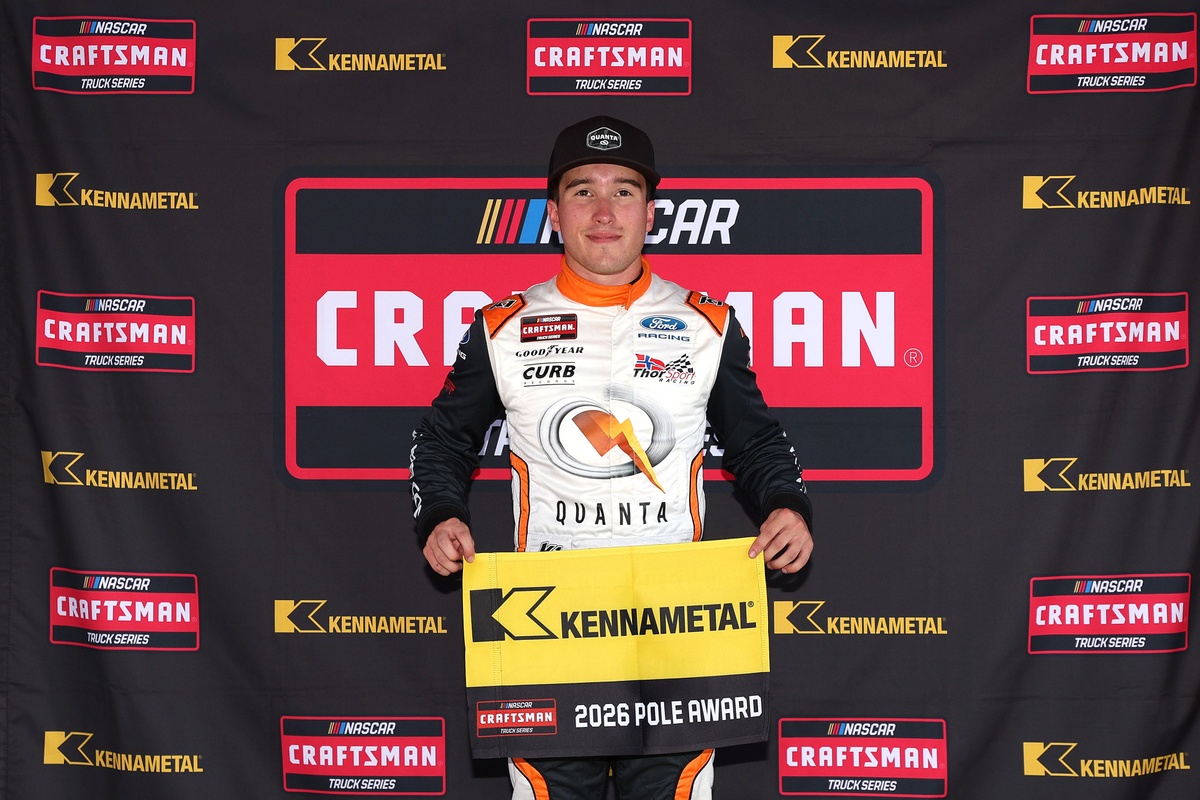 Jake Garcia earns pole position